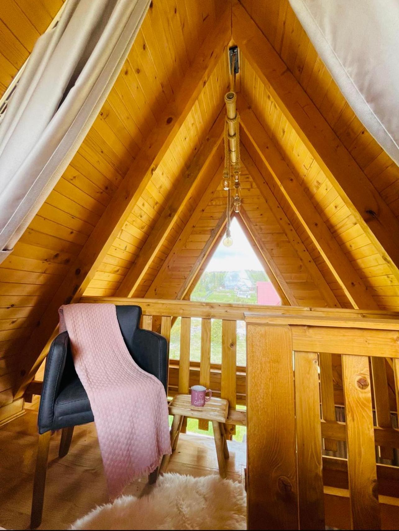 A Frame Houses Ans Zabljak Exterior photo